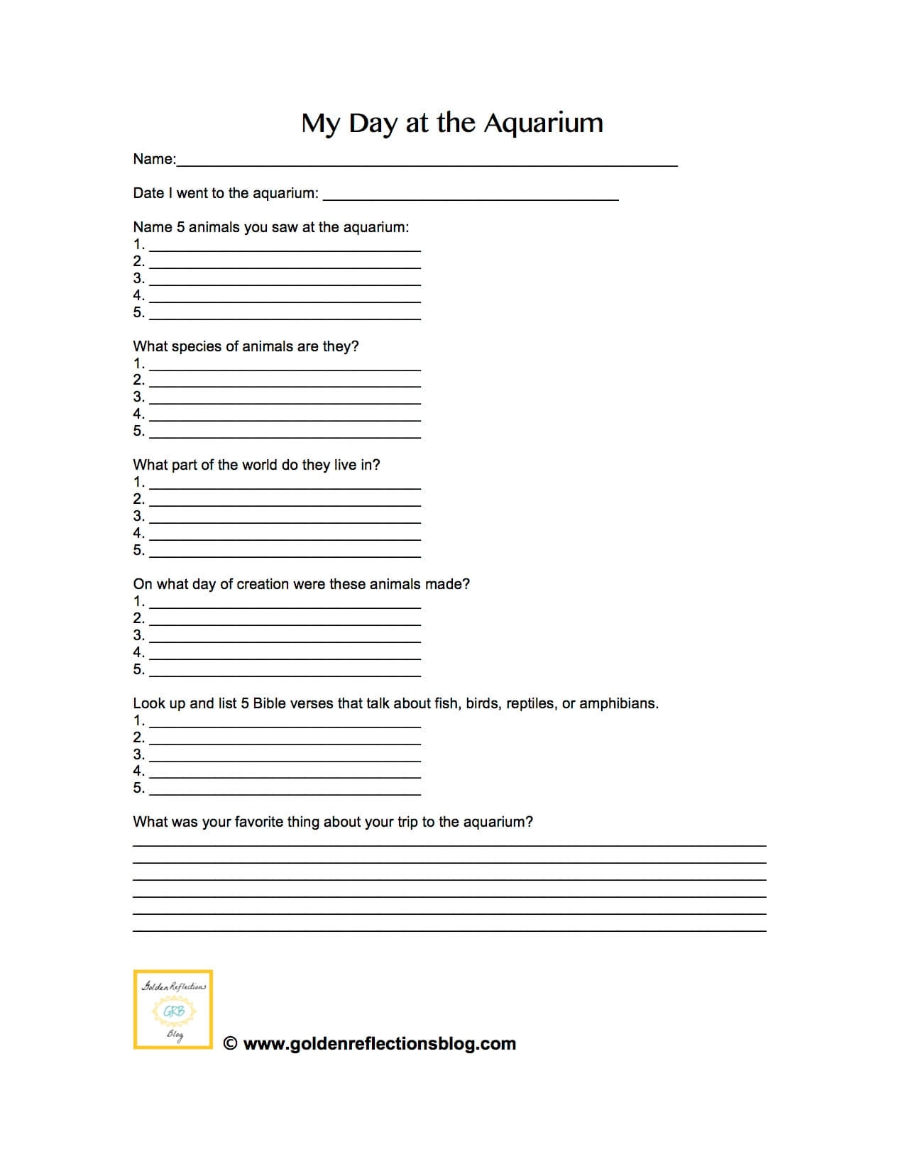 I Have A Pet Worksheet Cut Paste The Fish Super Simple