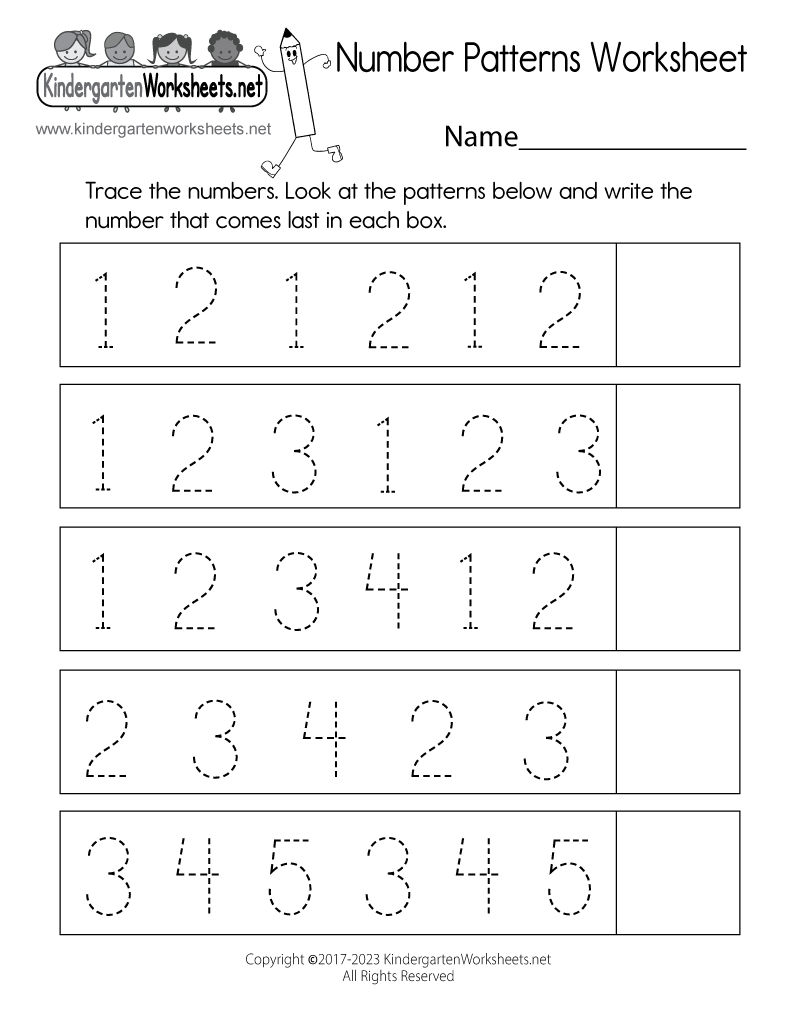 Number Patterns Worksheet Free Printable Digital PDF Geometry Patterns Worksheet Free Printable Digital PDF