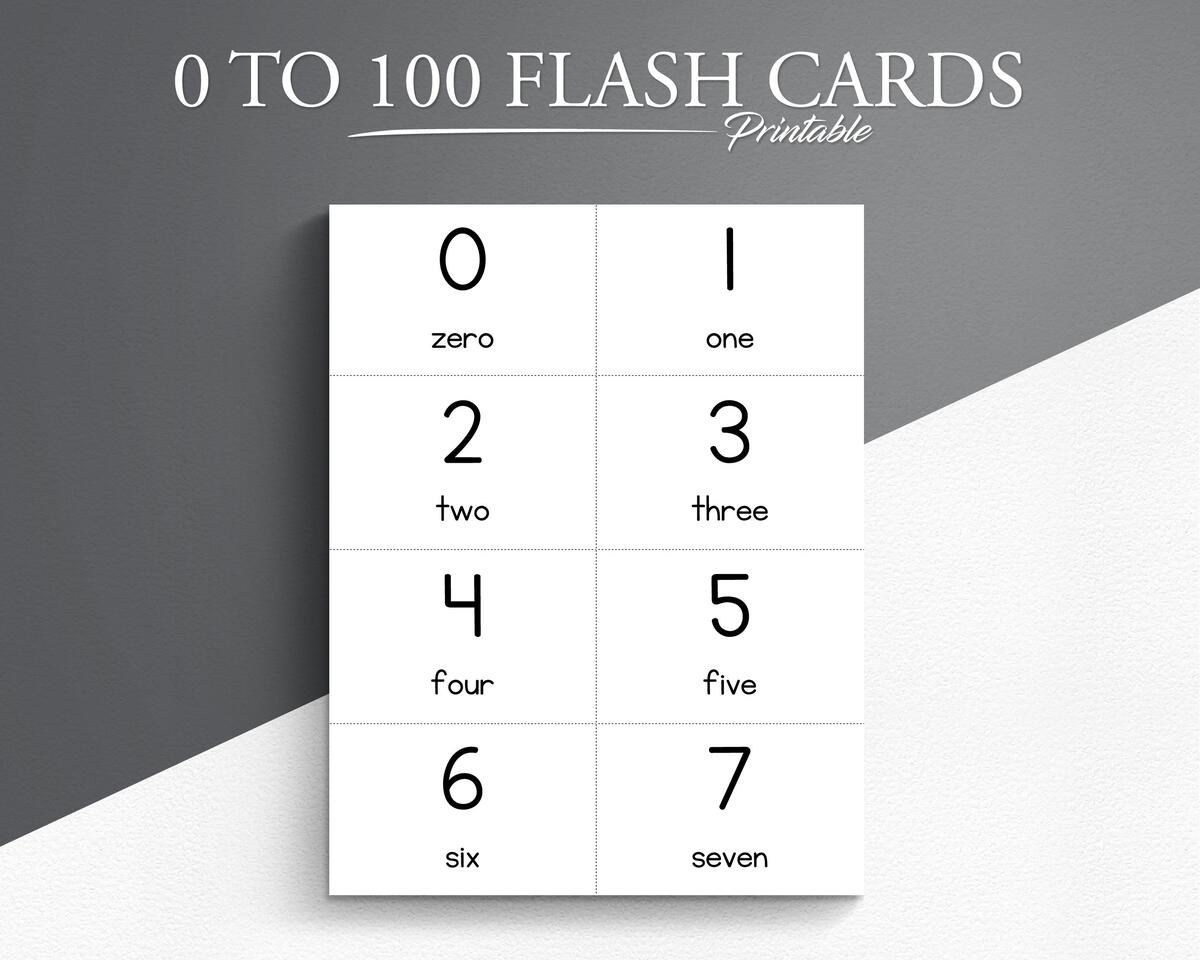 Number Words 0 100 Printable Flash Cards Math Flash Cards Etsy Number Words 0 100 Printable Flash Cards Math Flash Cards Etsy