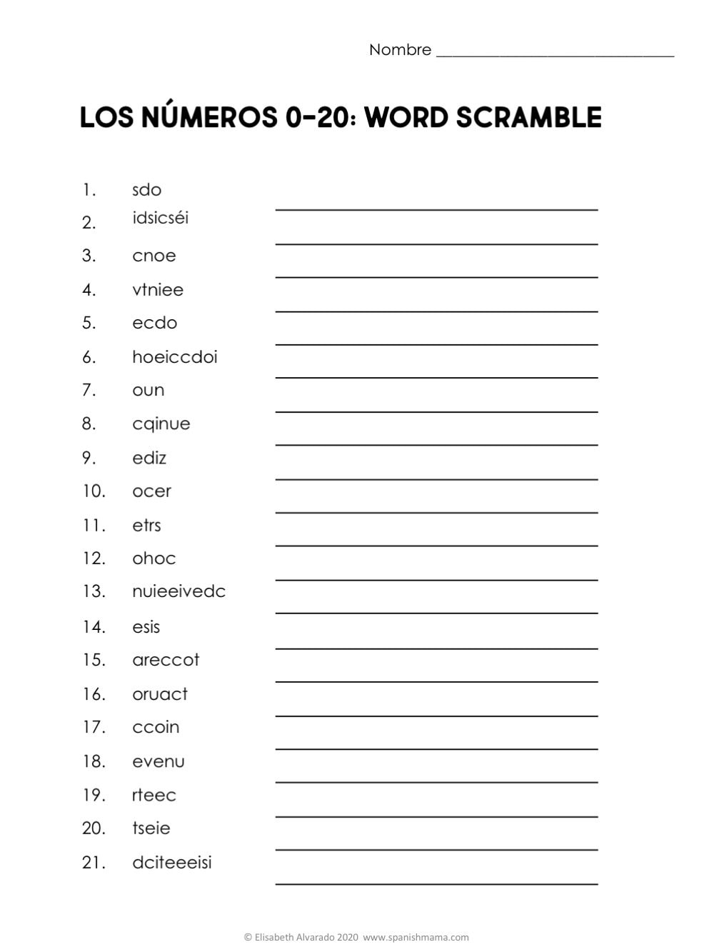 Numbers In Spanish Worksheets And How To Count 1 1000 Numbers Worksheet Numbers 1 100 KS3 Spanish Teaching Resource Teachit