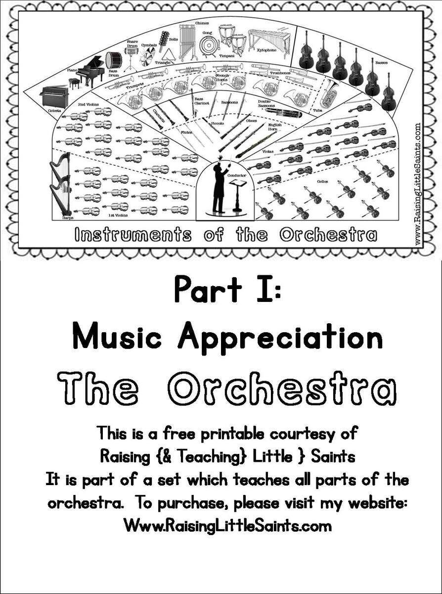 Orchestra Set Up Printable Raising Teaching Little Saints Orchestra Set Up Printable Raising Teaching Little Saints