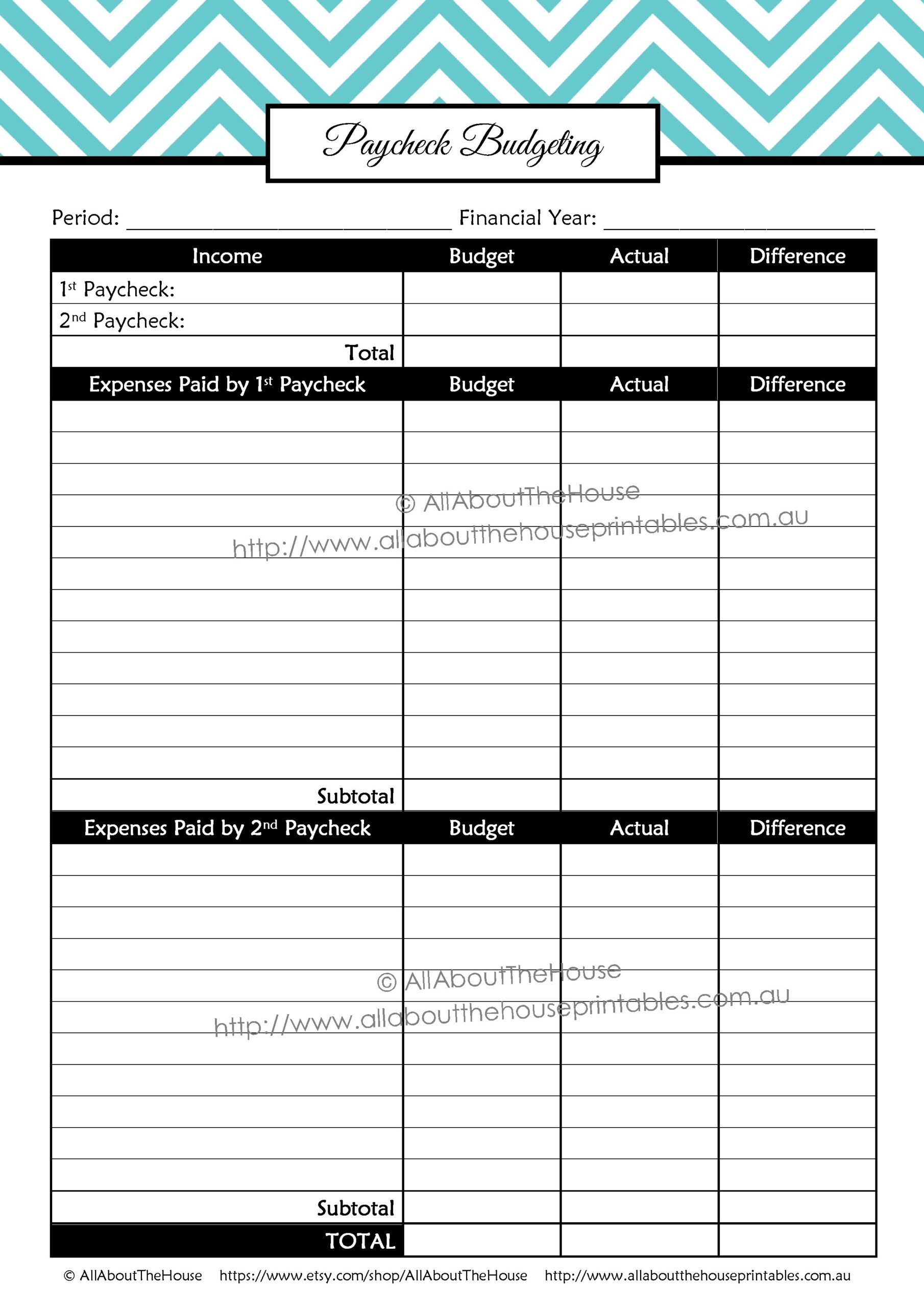 Paycheck Budgeting Printable Template Worksheet Editable Letter Size Chevron Finance Binder Budget Planner Letter Size Income AllAboutTheHouse Printables Paycheck Budget Planner Printable Budget By Paycheck Worksheet Biweekly Personal Budget Template Instant Download Etsy