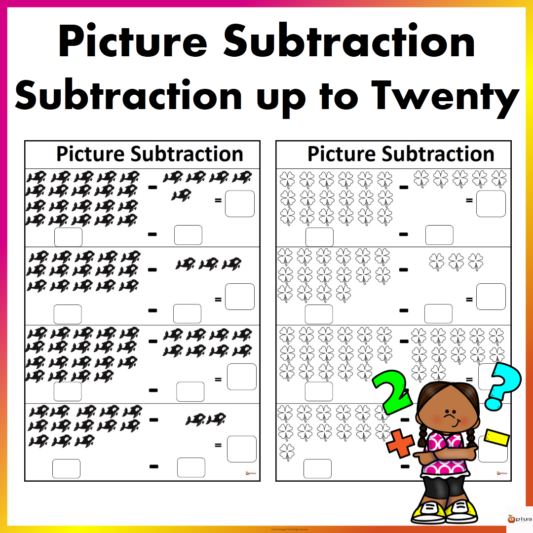 Subtraction Facts To 20 Worksheets