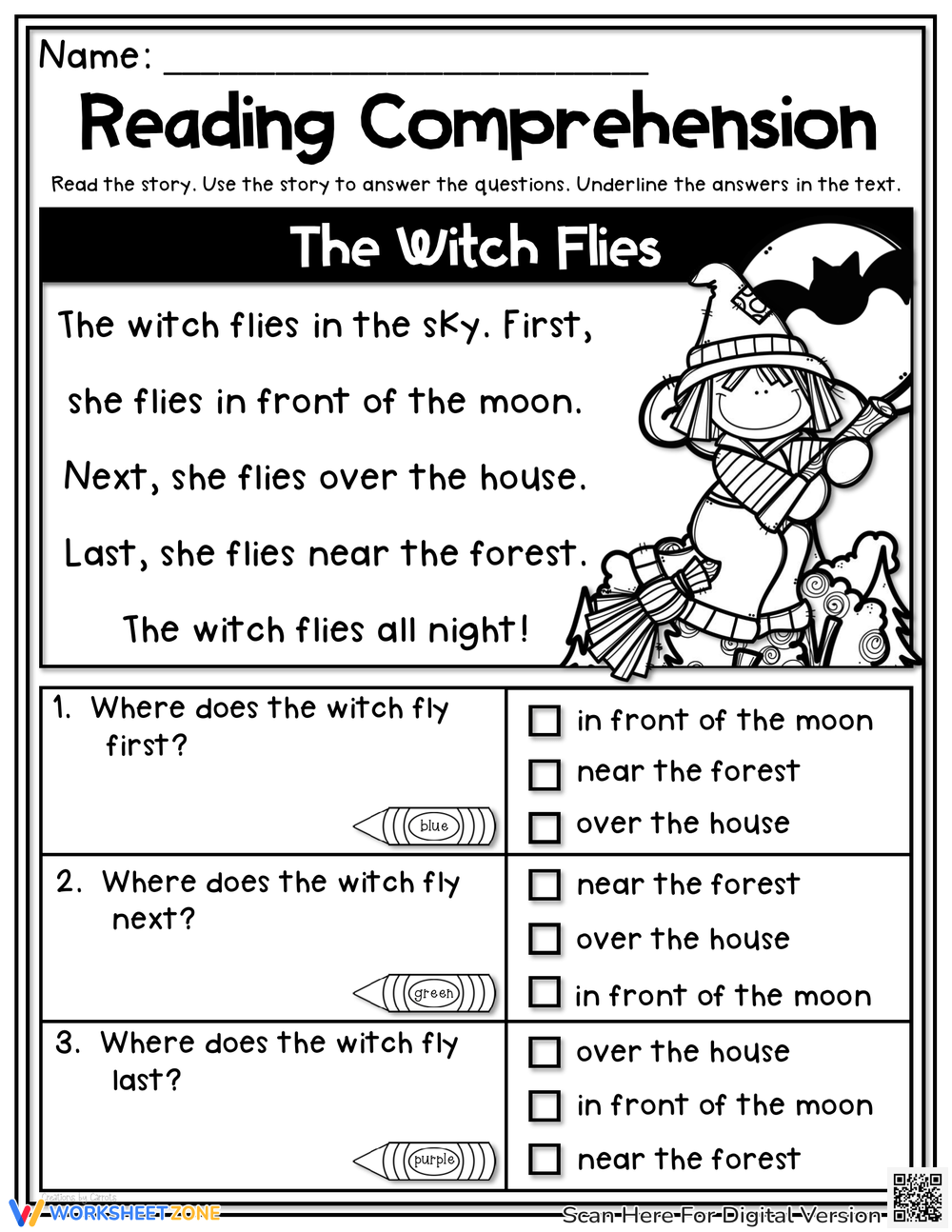 Printable 1st Grade Level D Reading Comprehension Worksheets Printable 1st Grade Level D Reading Comprehension Worksheets