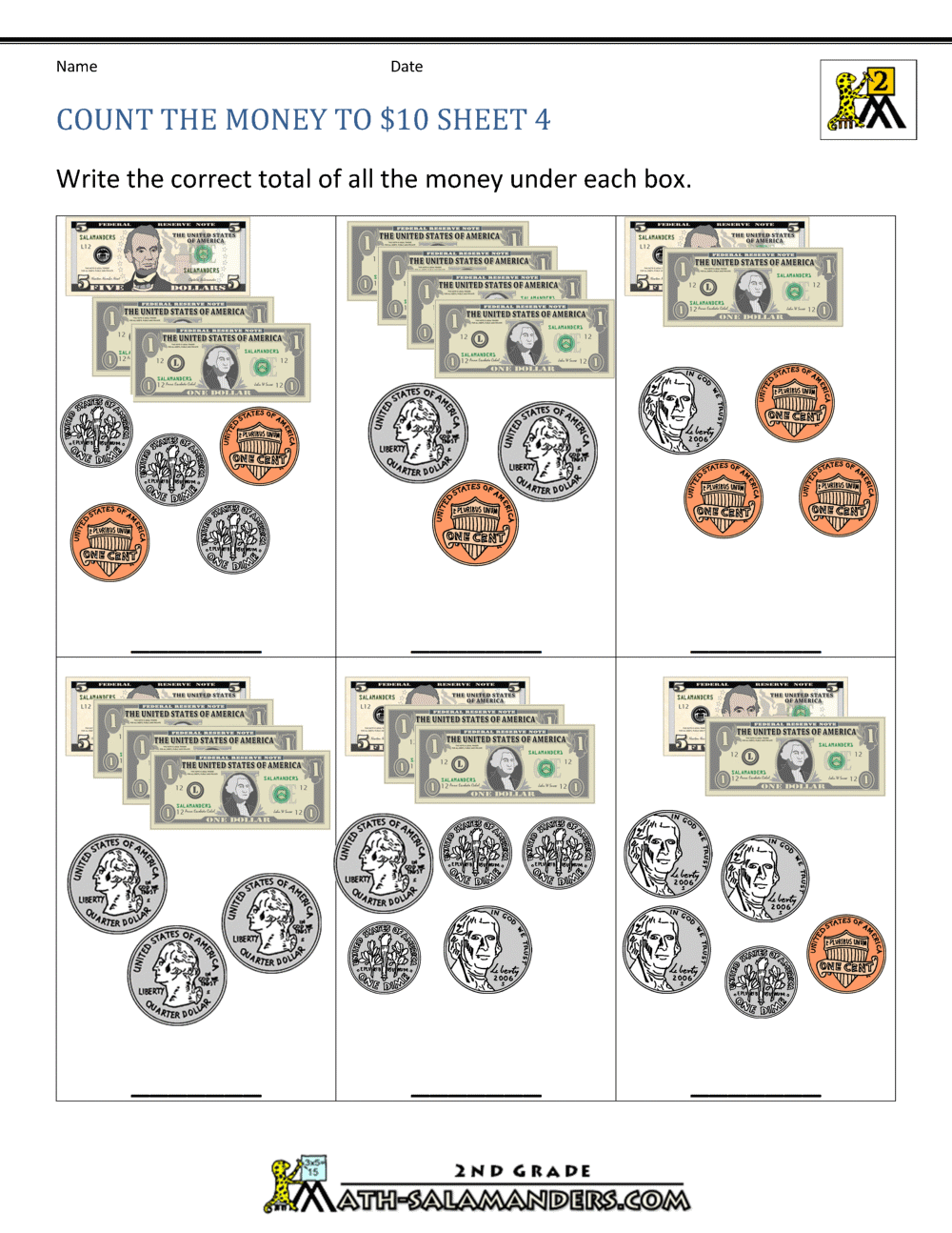 Printable Money Worksheets To 10 Money Counting Worksheets 1st 3rd Grade Math Printable Digital Download Etsy Israel