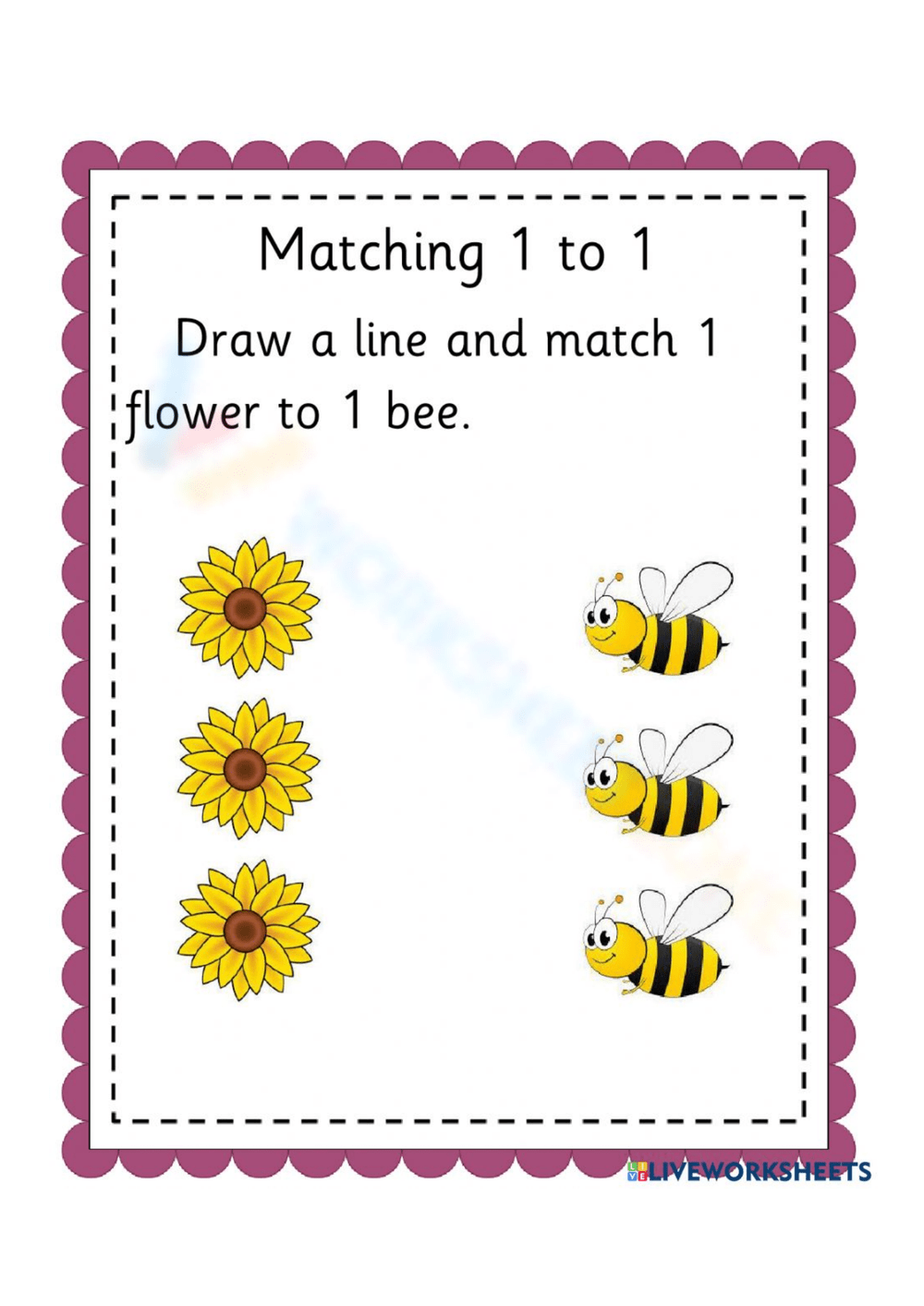Printable One To One Correspondence Worksheets Download Printable One To One Correspondence Worksheets Download