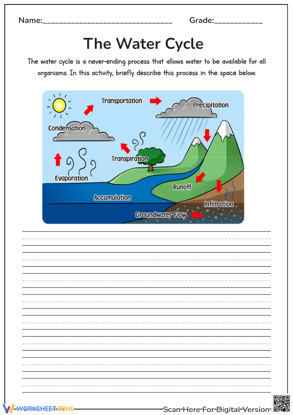 Printable Water Worksheets