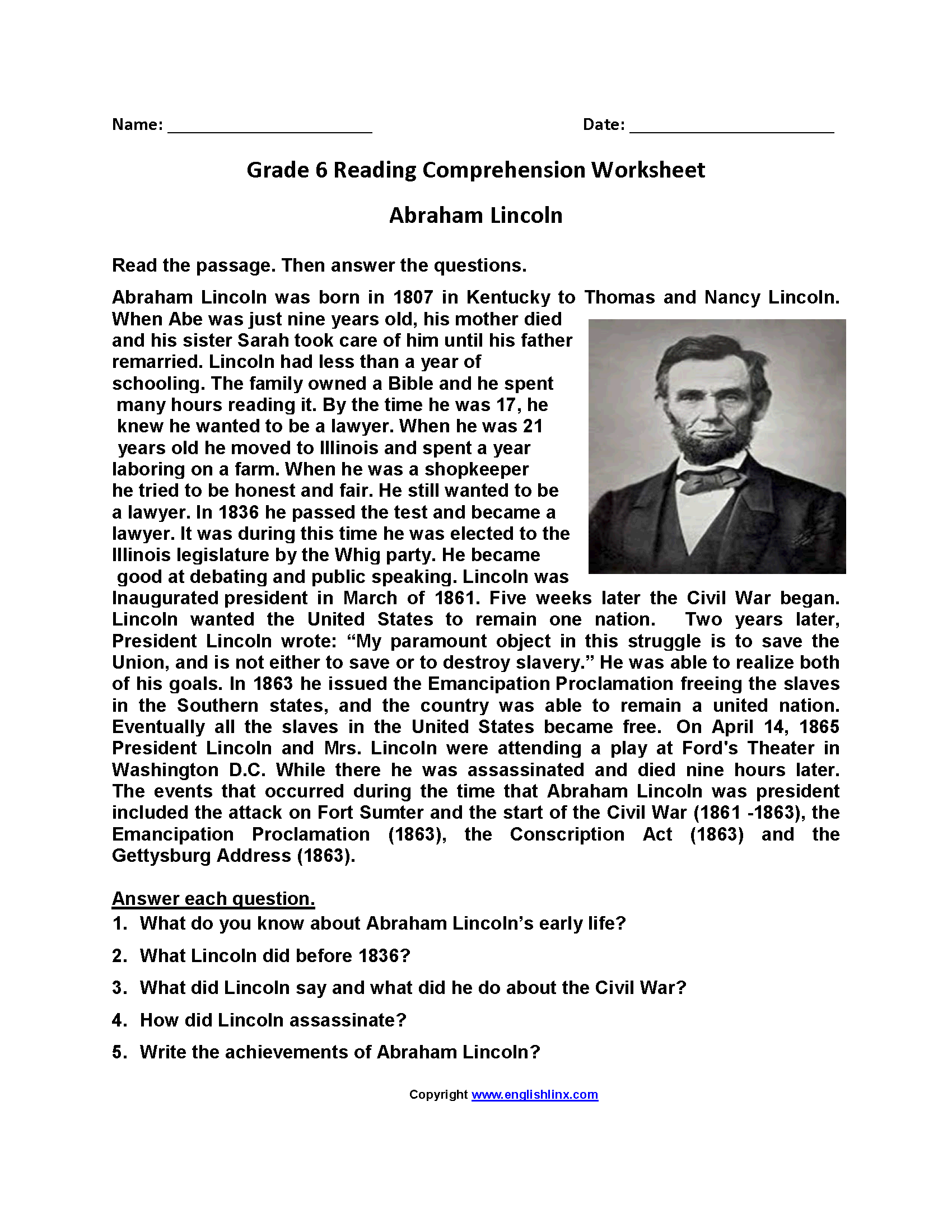 Reading Worksheets Printable Reading Skills By Grade Topic Reading Worksheets Printable Reading Skills By Grade Topic