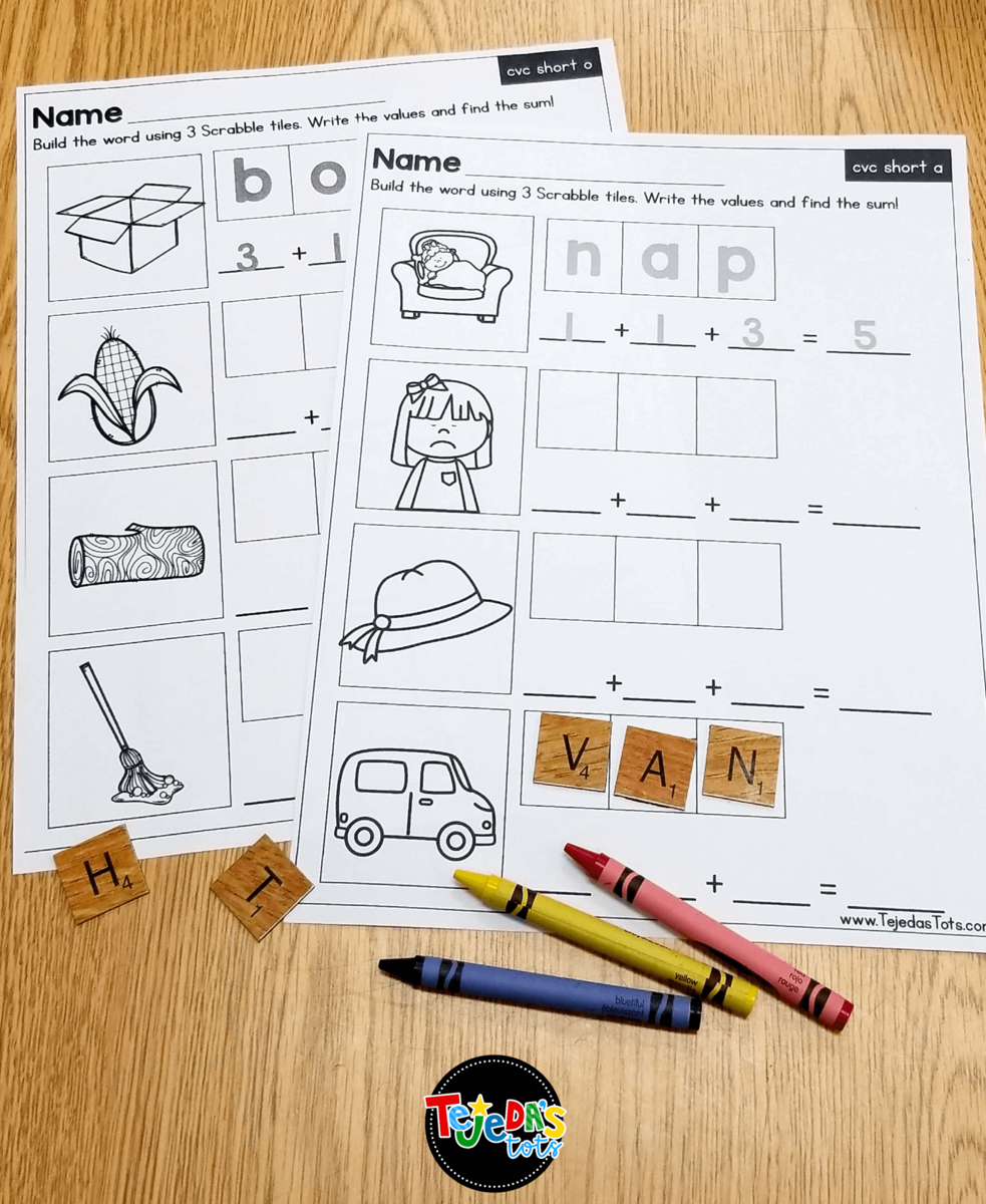 Scrabble Tiles For A Word Work Center Scrabble Tiles Board 10 Free PDF Printables Printablee Worksheets Library