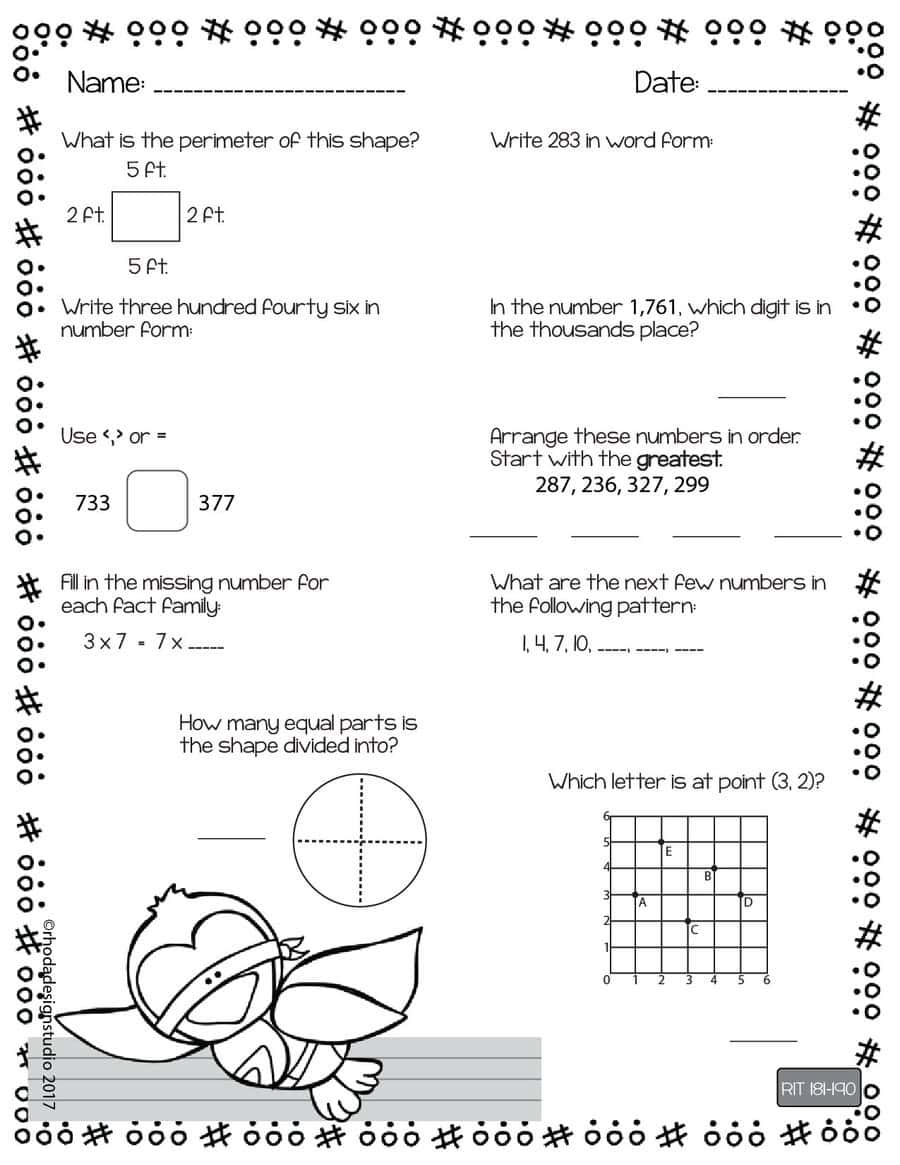 Second Grade Bell Ringers Free Worksheets Second Grade Bell Ringers Free Worksheets