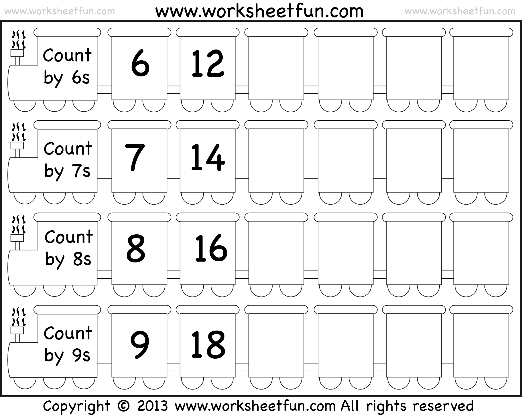 Skip Counting By 6 7 8 And 9 Worksheet FREE Printable Worksheets Worksheetfun Skip Counting By 6 7 8 And 9 Worksheet FREE Printable Worksheets Worksheetfun