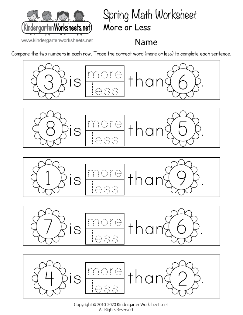 Spring Math Worksheet Free Printable Digital PDF Spring Math Worksheet Free Printable Digital PDF