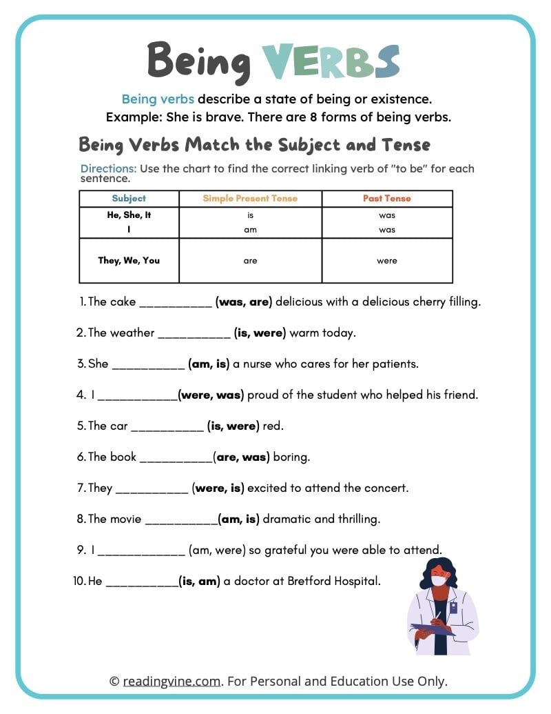 State Of Being Verbs Worksheets 15 Worksheets Library Worksheets Library State Of Being Verbs Worksheets 15 Worksheets Library Worksheets Library
