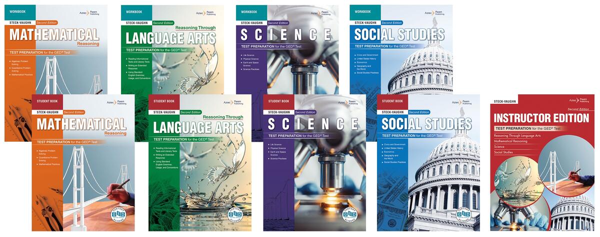 Steck Vaughn GED 2nd Edition Resources Aztec Software