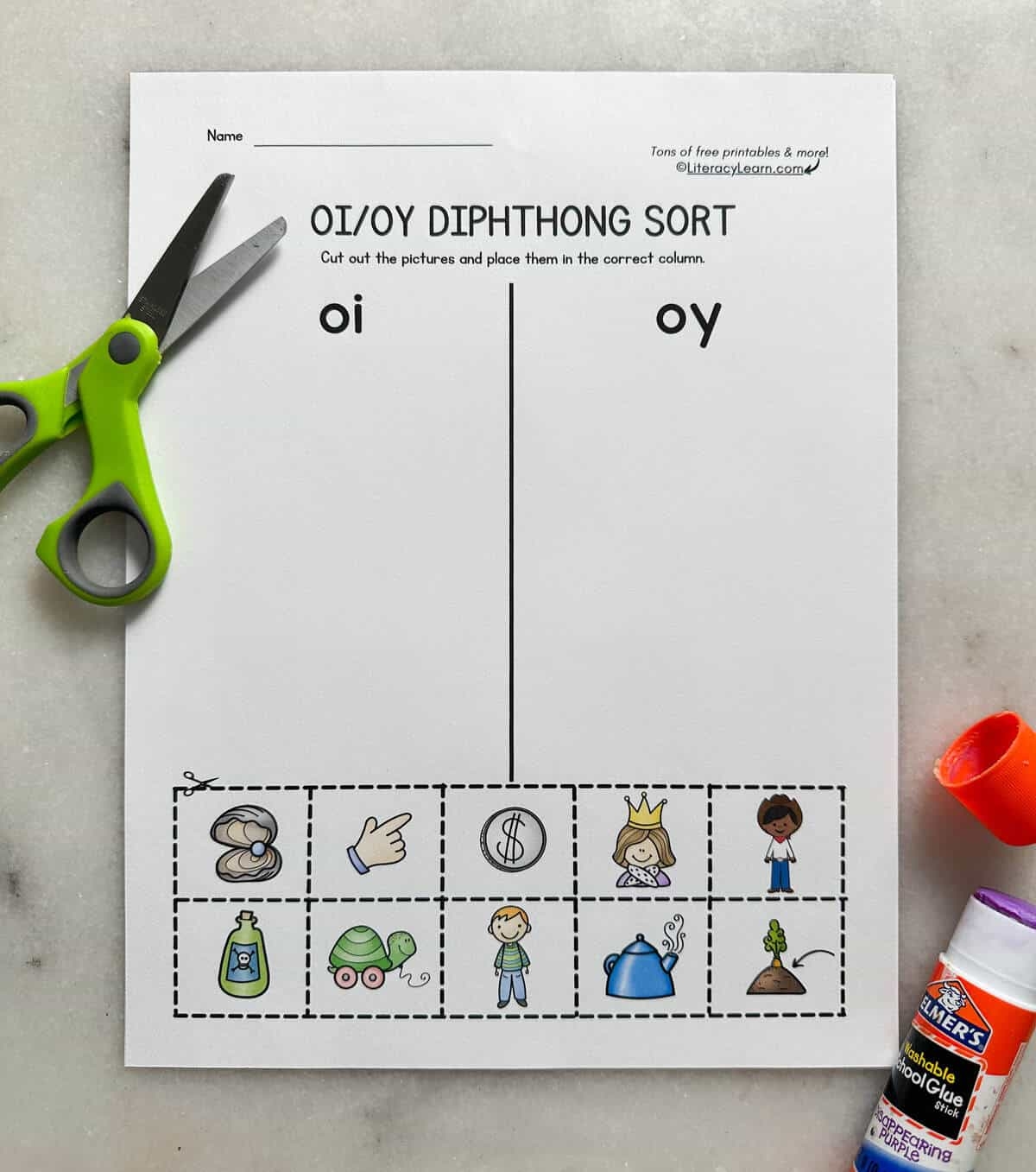 Vowel Team Diphthong OI OY Spelling Made By Teachers
