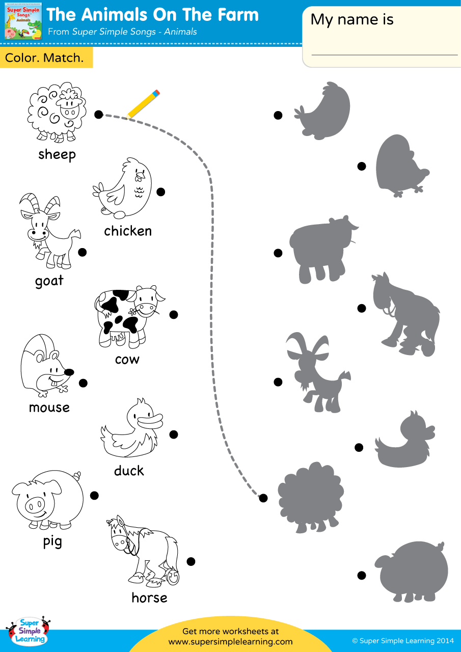 Free Custom Printable Animal Worksheet Templates Canva