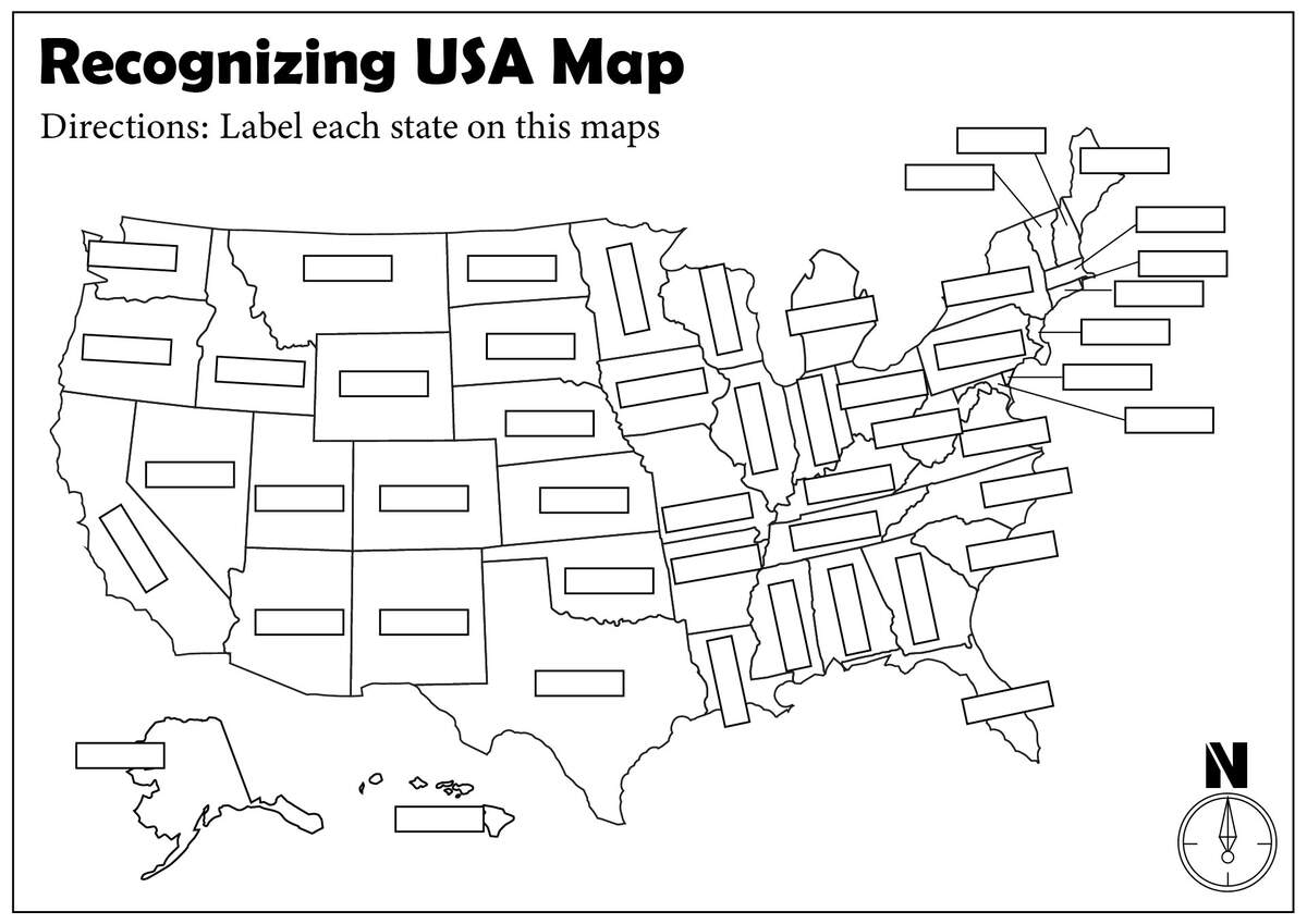 USA Maps United States Colored 10 Free PDF Printables Printablee USA Maps United States Colored 10 Free PDF Printables Printablee