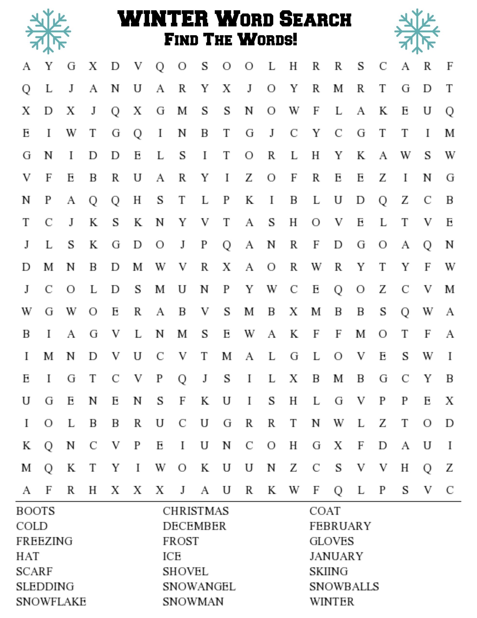 Summer Word Search Free PDF Printables 6 Levels Of Difficulty Daydream Into Reality