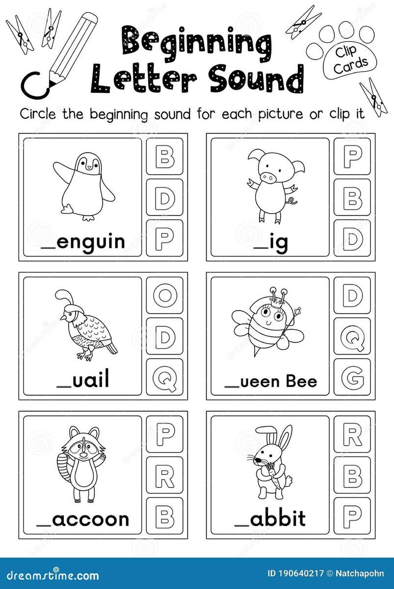 Worksheet Matching Vocabulary PQR Coloring Page Version Stock Vector Illustration Of Learning Printable 190640217