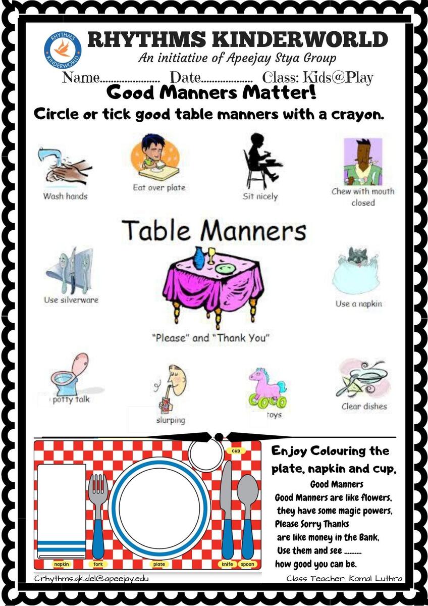 Worksheet On Good Manners Manners For Kids Teaching Manners Worksheets Library Worksheet On Good Manners Manners For Kids Teaching Manners Worksheets Library