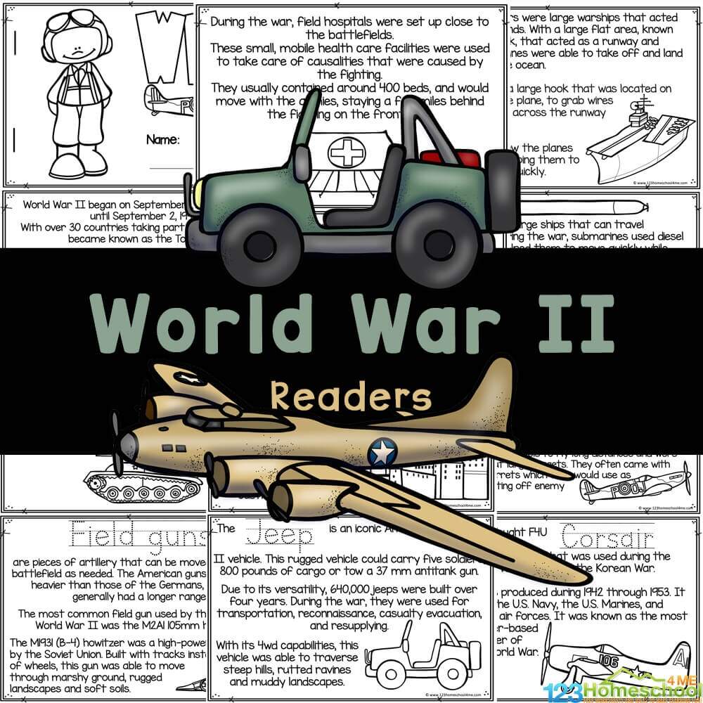 World War II Reading Packet By Teach Simple